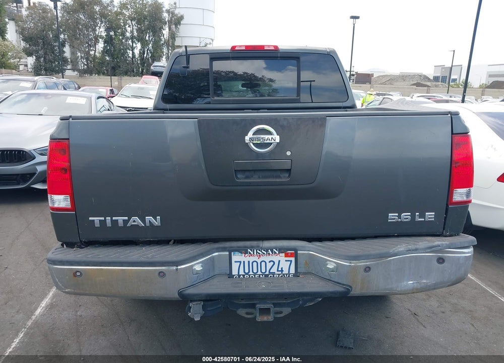 2005 NISSAN TITAN LE VIN: 1N6AA07A15N530436
