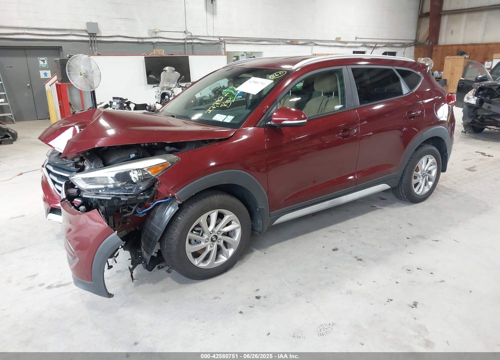 2017 HYUNDAI TUCSON VIN: KM8J3CA22HU382139