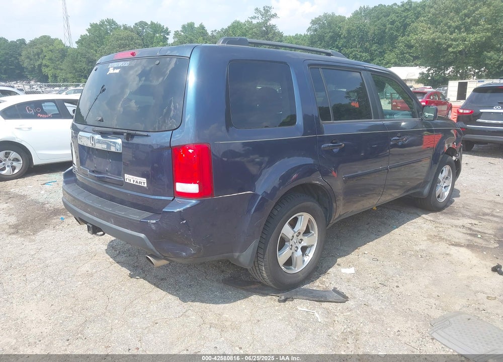 2010 HONDA PILOT VIN: 5FNYF3H51AB011398