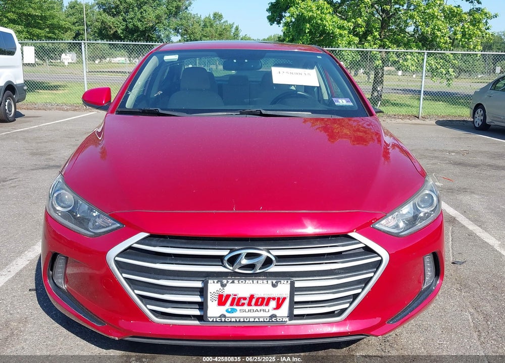2017 HYUNDAI ELANTRA VIN: KMHD84LF9HU361809