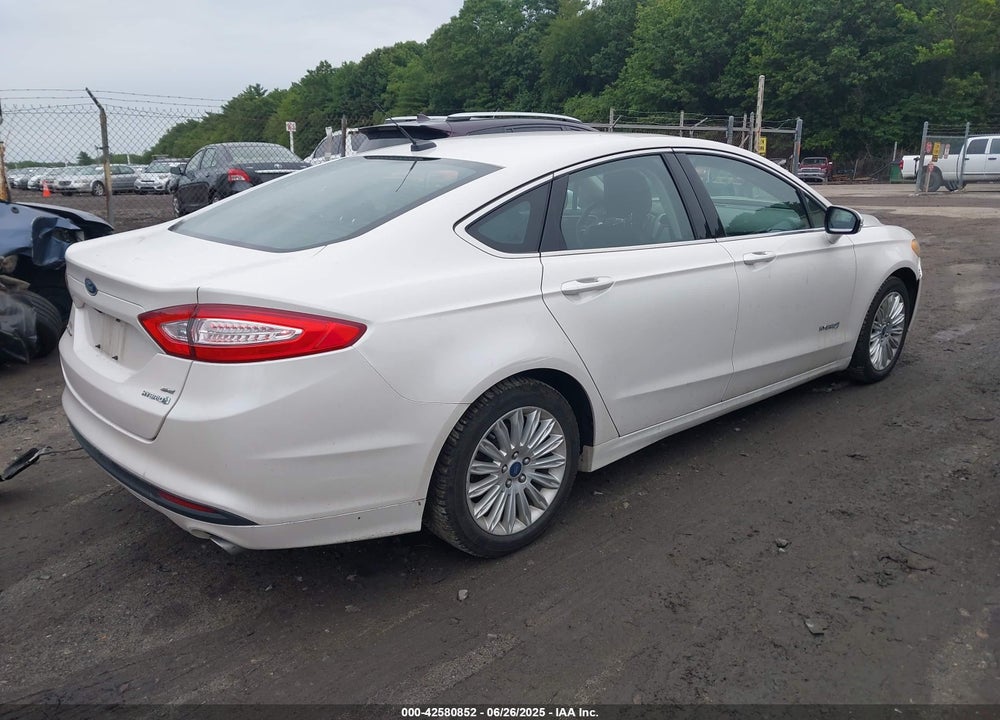 2013 FORD FUSION HYBRID VIN: 3FA6P0LU0DR128688