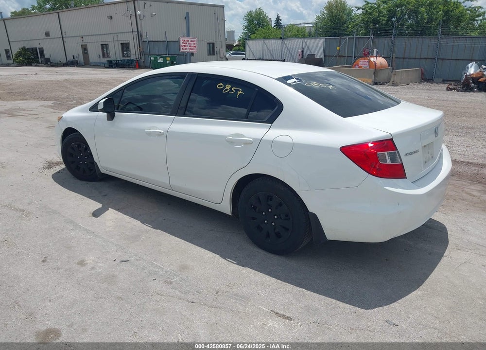 2012 HONDA CIVIC VIN: 19XFB2F59CE093664