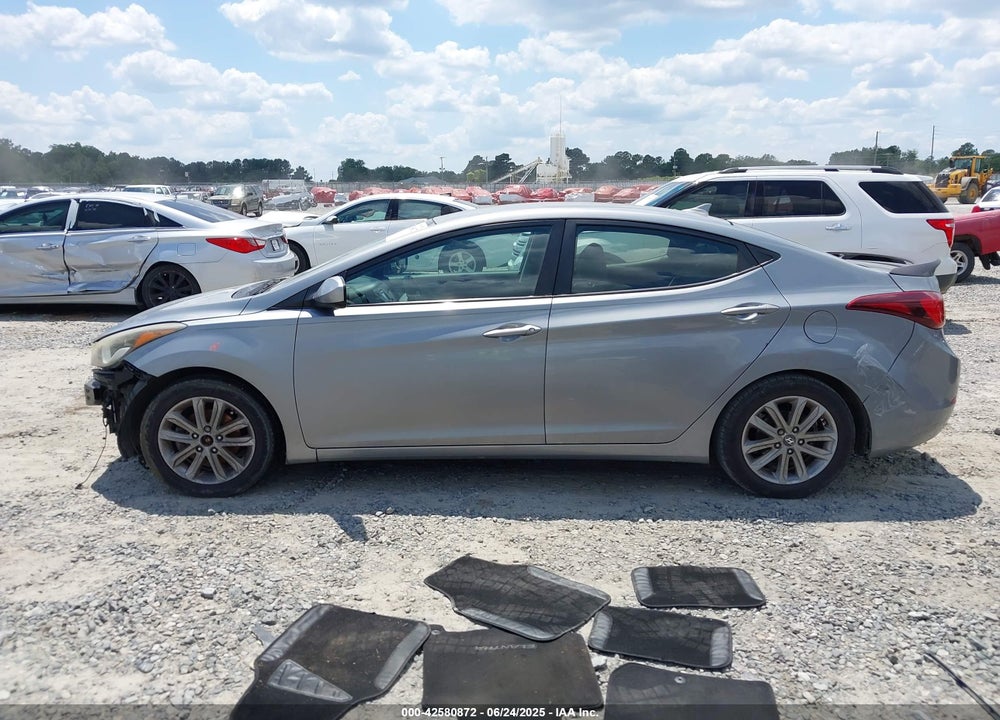 2015 HYUNDAI ELANTRA VIN: KMHDH4AE0FU383463