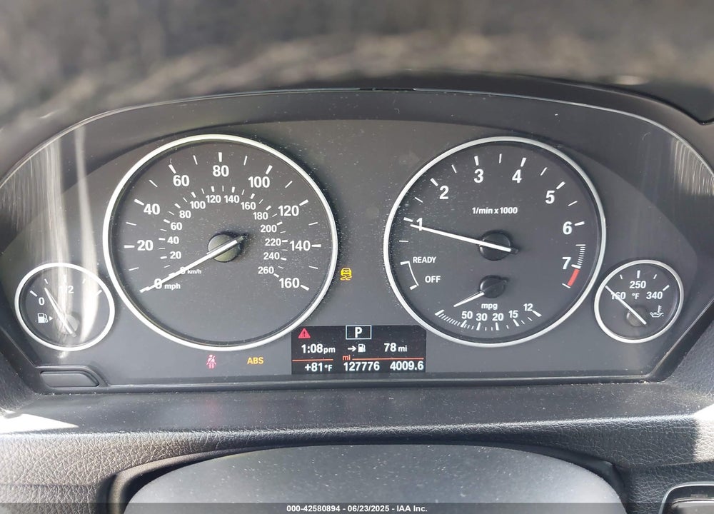 2015 BMW 328I VIN: WBA3C1C56FP851251