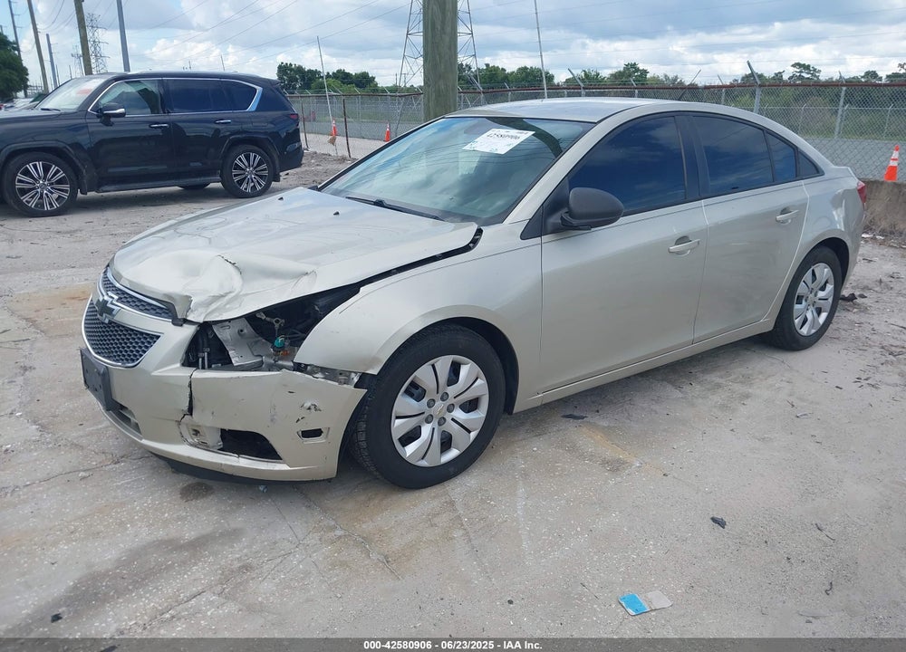2013 CHEVROLET CRUZE VIN: 1G1PA5SH6D7210216
