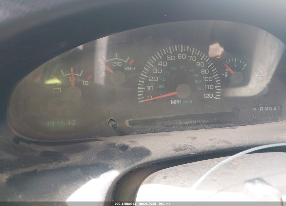 2000 DODGE RAM VAN 1500 CONVERSION VIN: 2B7HB11Y8YK178076