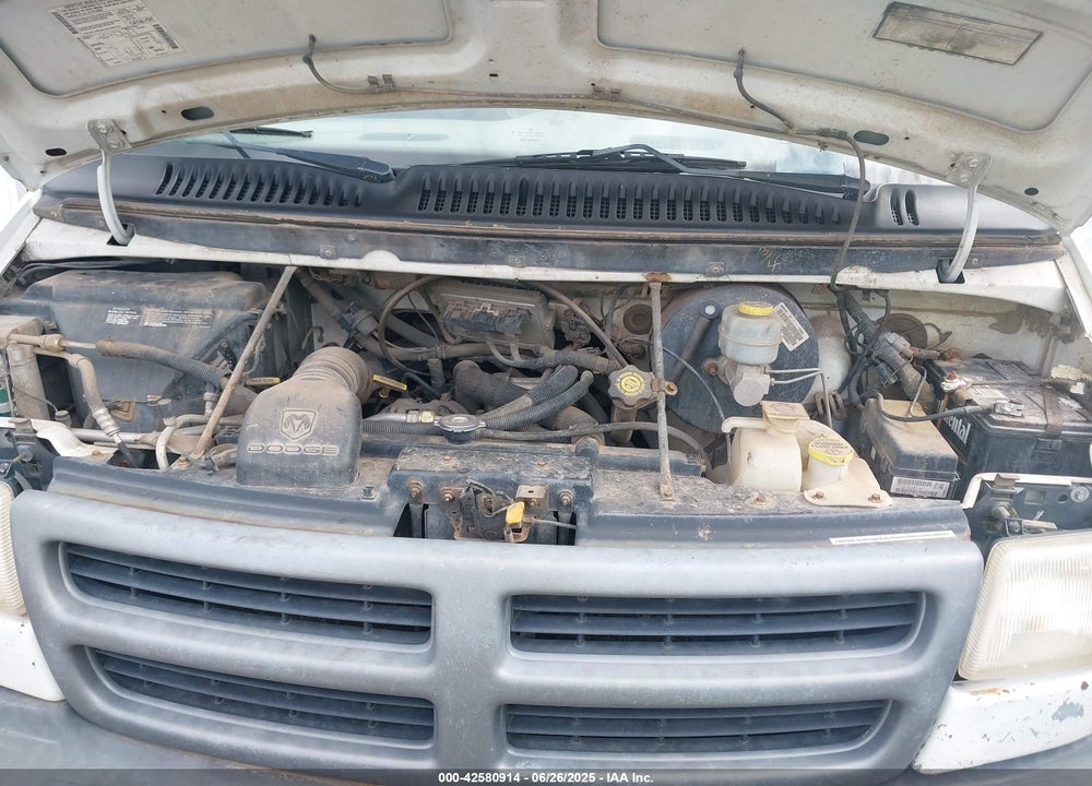 2000 DODGE RAM VAN 1500 CONVERSION VIN: 2B7HB11Y8YK178076