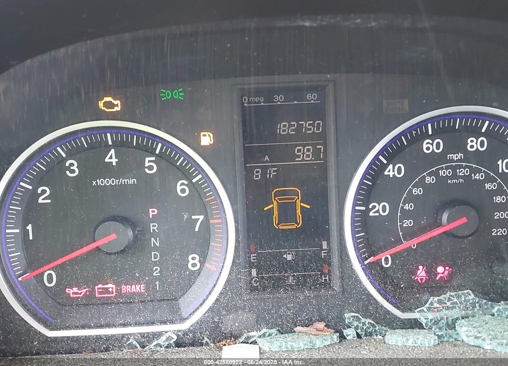 2009 HONDA CR-V VIN: 5J6RE48759L028738