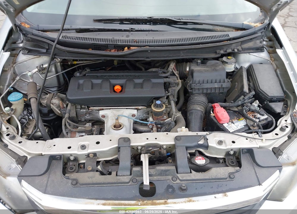 2012 HONDA CIVIC LX VIN: 19XFB2F57CE030935