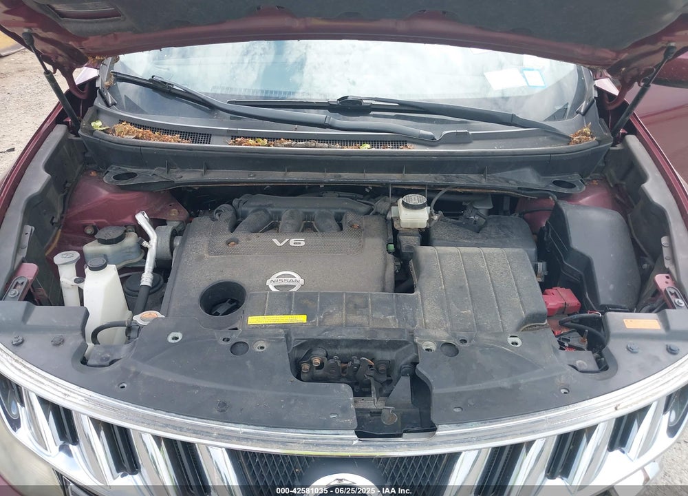 2010 NISSAN MURANO VIN: JN8AZ1MWXAW136184
