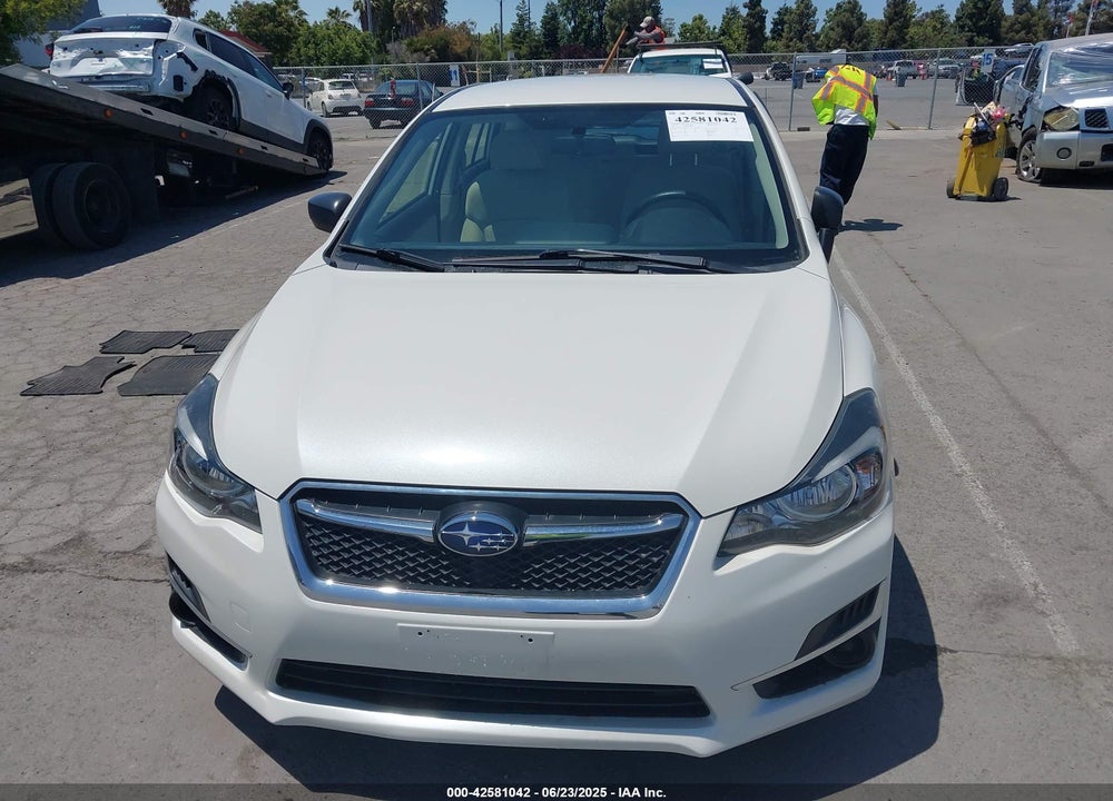 2015 SUBARU IMPREZA VIN: JF1GPAA62F8330483