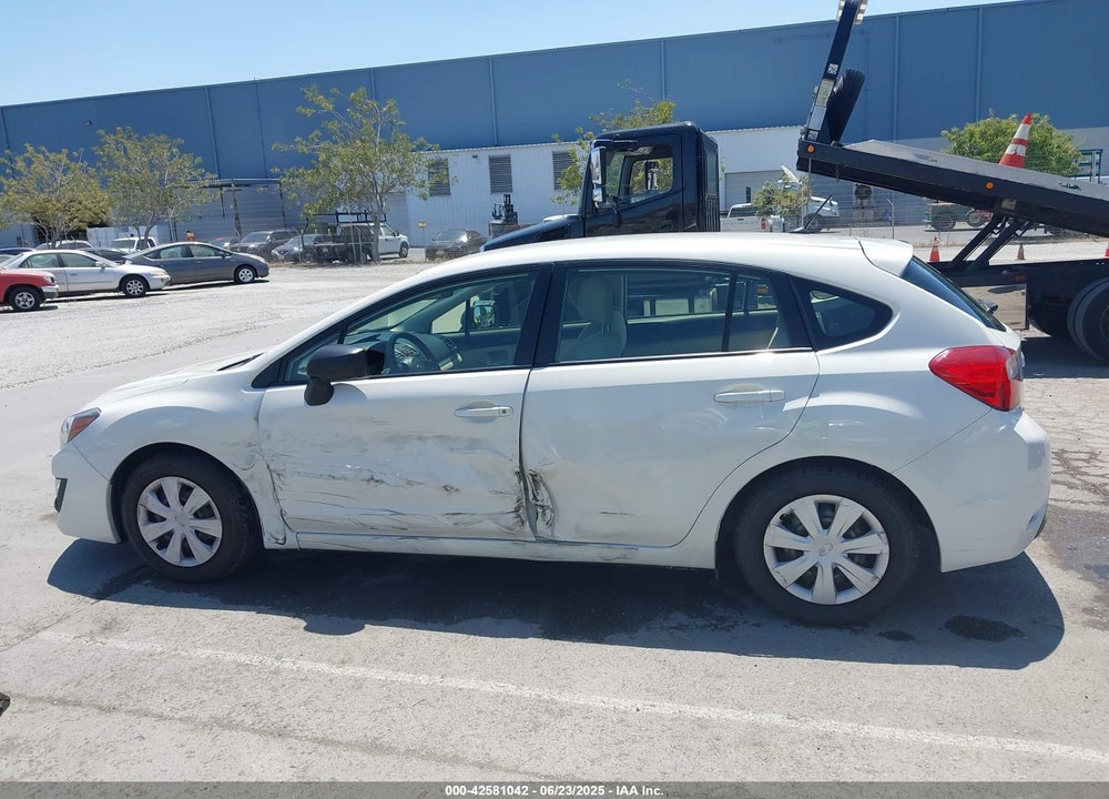 2015 SUBARU IMPREZA VIN: JF1GPAA62F8330483
