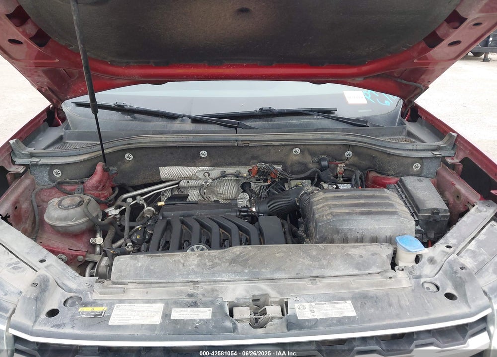 2019 VOLKSWAGEN ATLAS VIN: 1V2WR2CA4KC606661