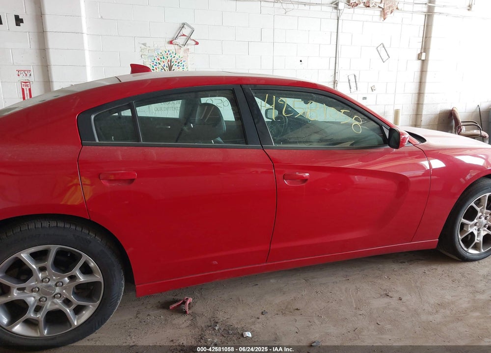 2015 DODGE CHARGER SXT VIN: 2C3CDXJGXFH875617