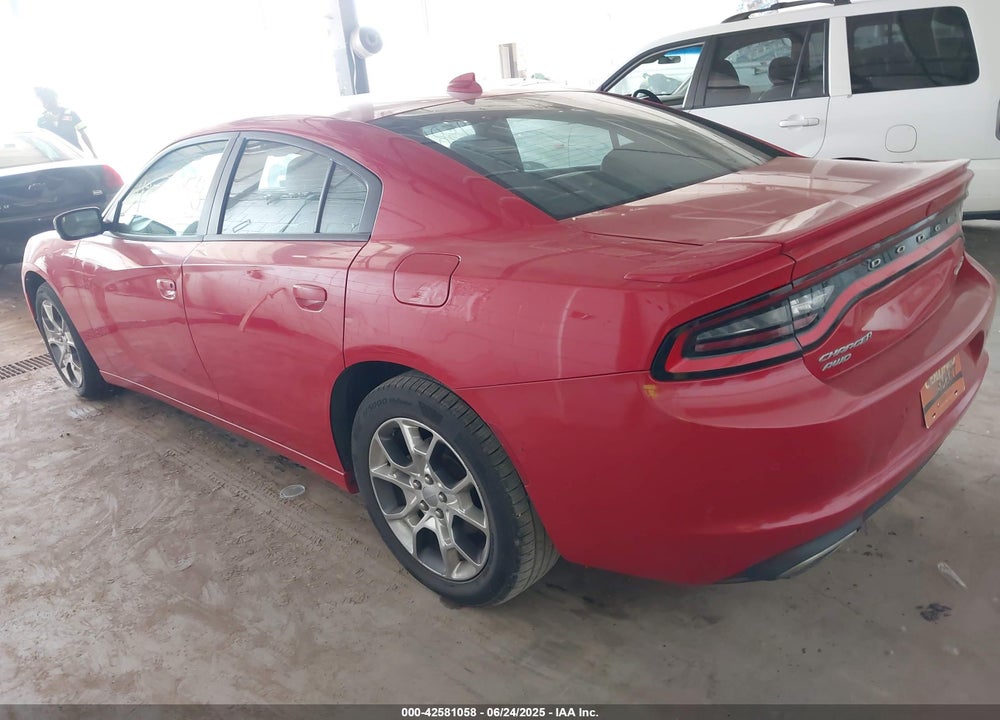2015 DODGE CHARGER SXT VIN: 2C3CDXJGXFH875617