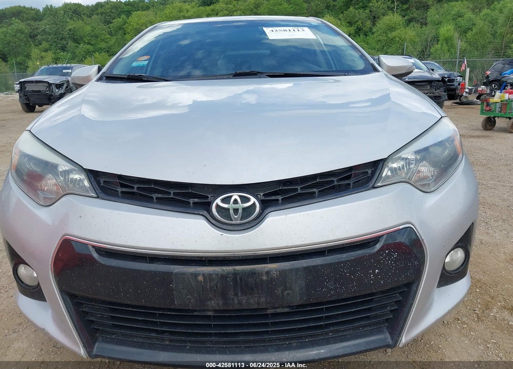 2016 TOYOTA COROLLA VIN: 2T1BURHE2GC538362