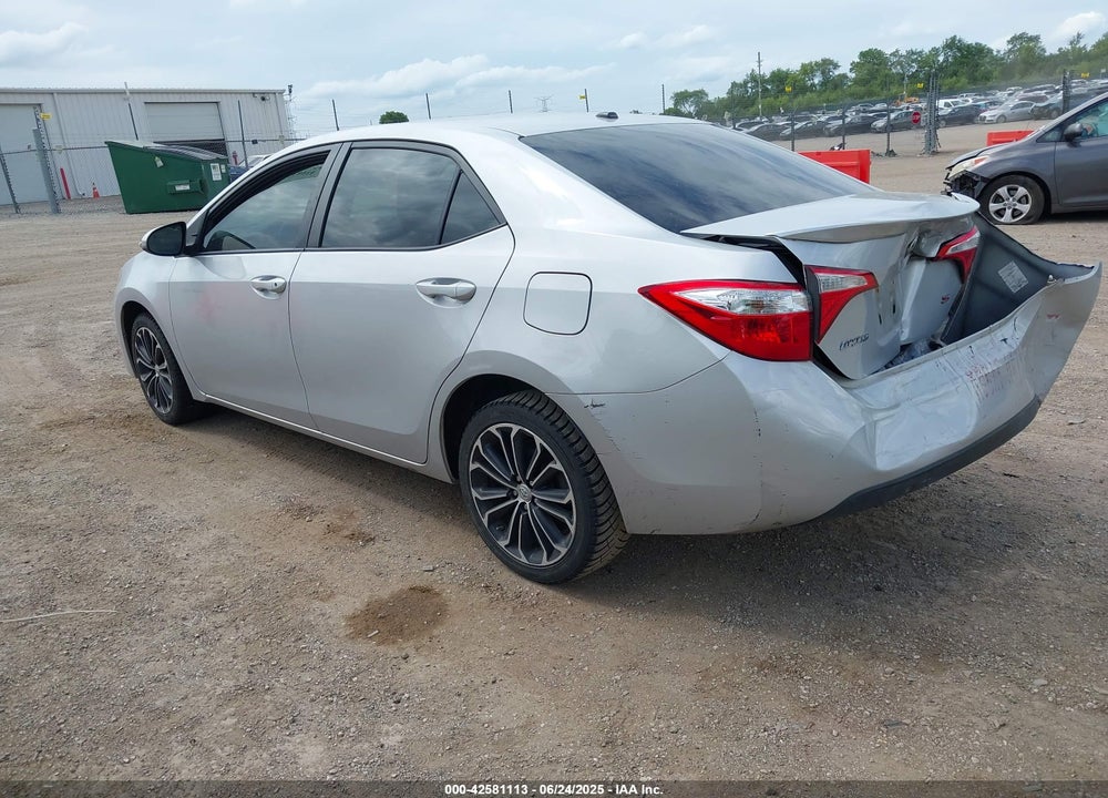 2016 TOYOTA COROLLA VIN: 2T1BURHE2GC538362
