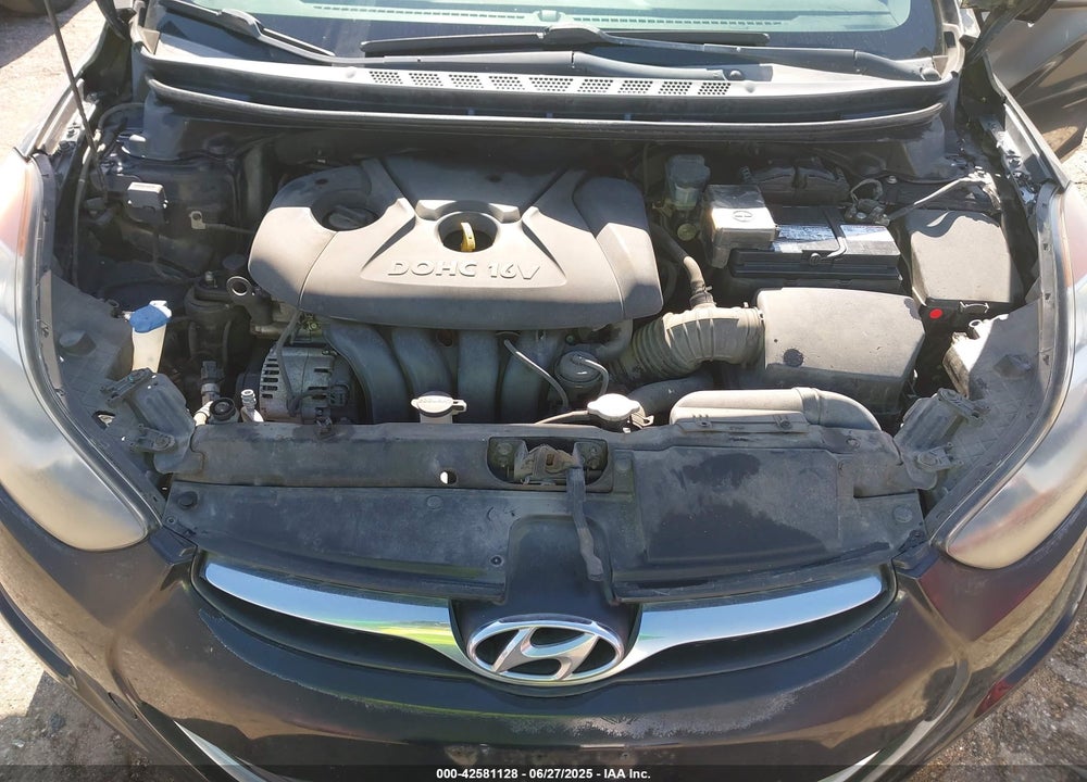 2013 HYUNDAI ELANTRA GLS VIN: 5NPDH4AE9DH357990