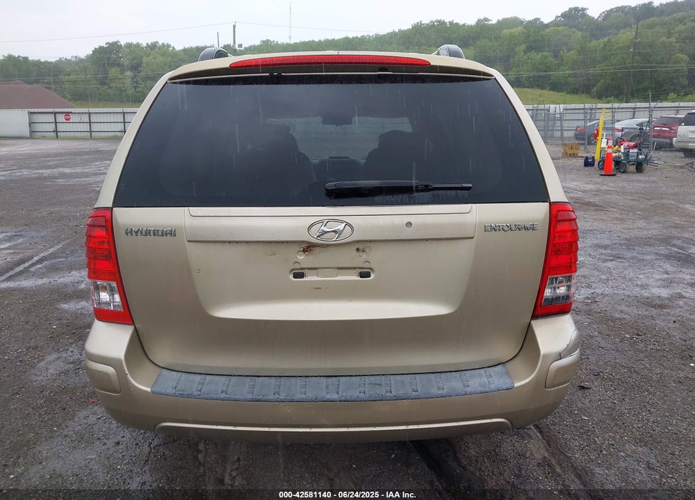 2007 HYUNDAI ENTOURAGE VIN: KNDMC233776017914