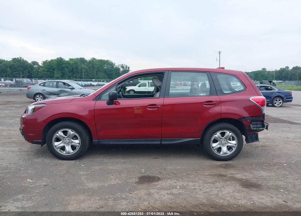 2018 SUBARU FORESTER VIN: JF2SJAAC8JH486761