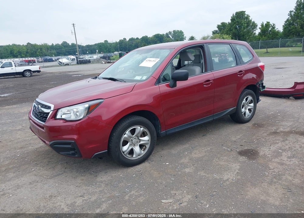 2018 SUBARU FORESTER VIN: JF2SJAAC8JH486761