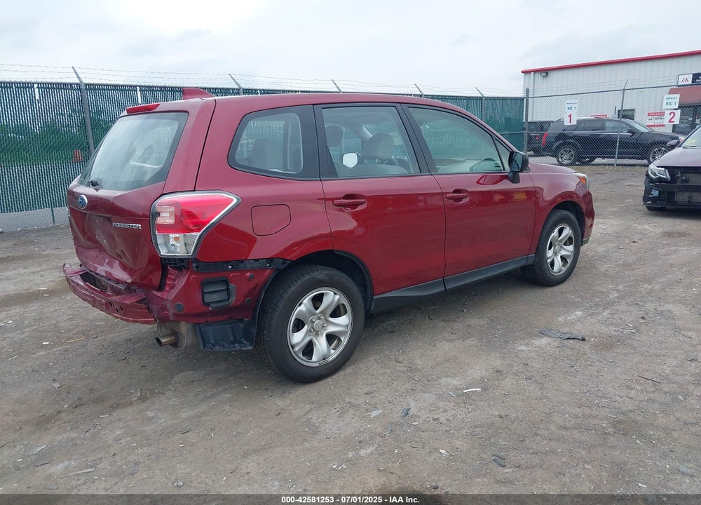 2018 SUBARU FORESTER VIN: JF2SJAAC8JH486761