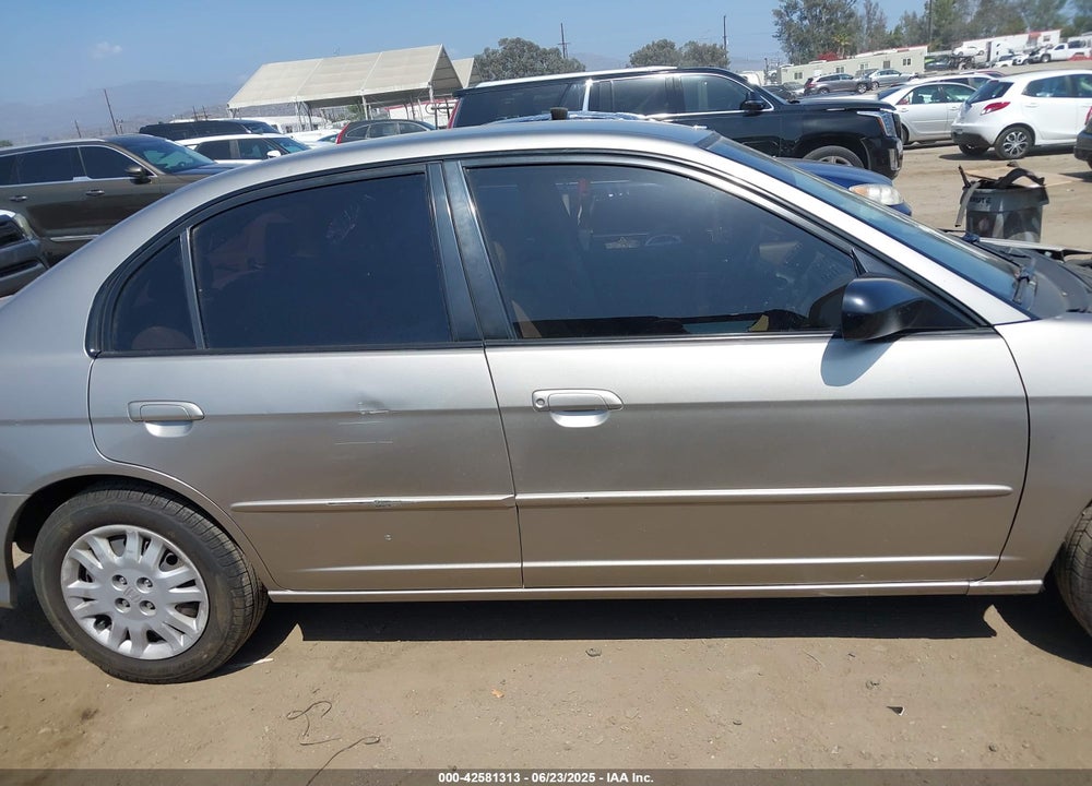 2005 HONDA CIVIC LX VIN: JHMES16565S000166