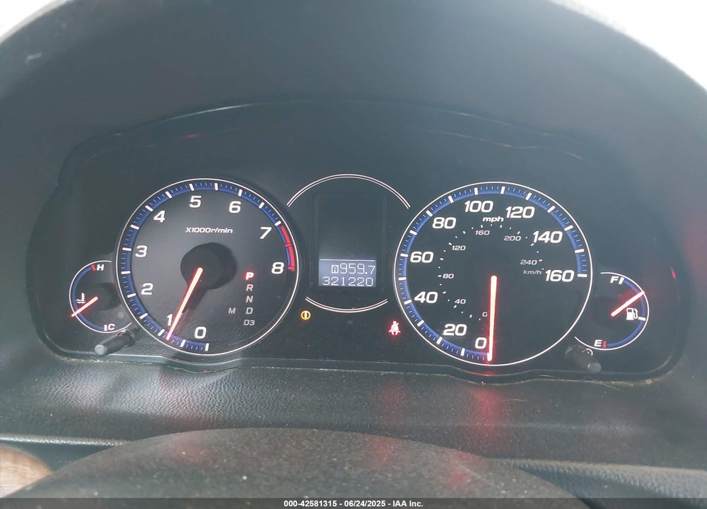 2007 ACURA TSX VIN: JH4CL96817C009948