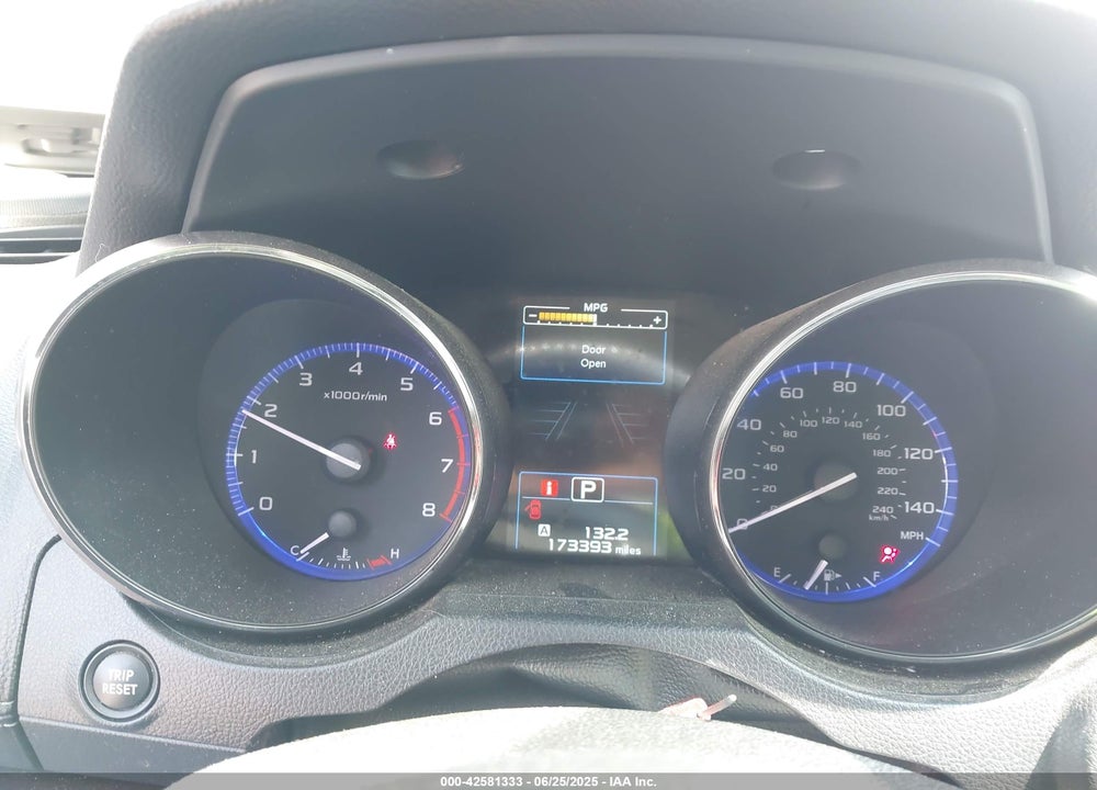 2019 SUBARU OUTBACK VIN: 4S4BSANC5K3315739
