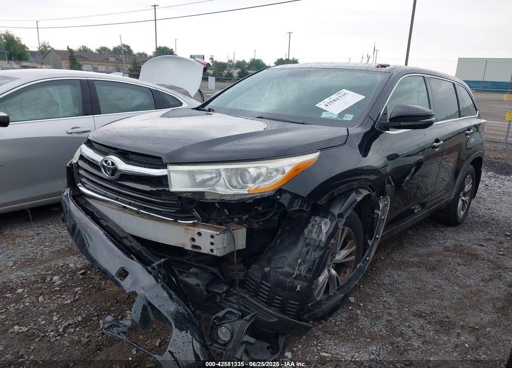 2014 TOYOTA HIGHLANDER LE/LE PLUS VIN: 5TDBKRFH2ES017617