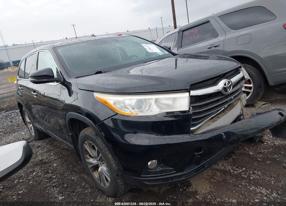 2014 TOYOTA HIGHLANDER LE/LE PLUS VIN: 5TDBKRFH2ES017617