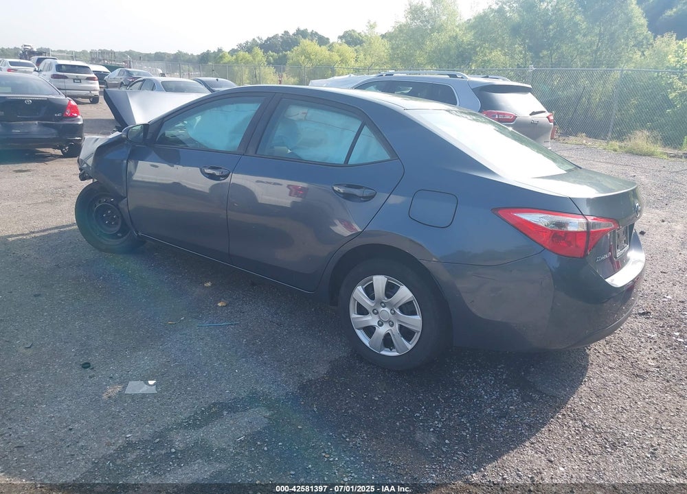 2015 TOYOTA COROLLA VIN: 5YFBURHE6FP356680