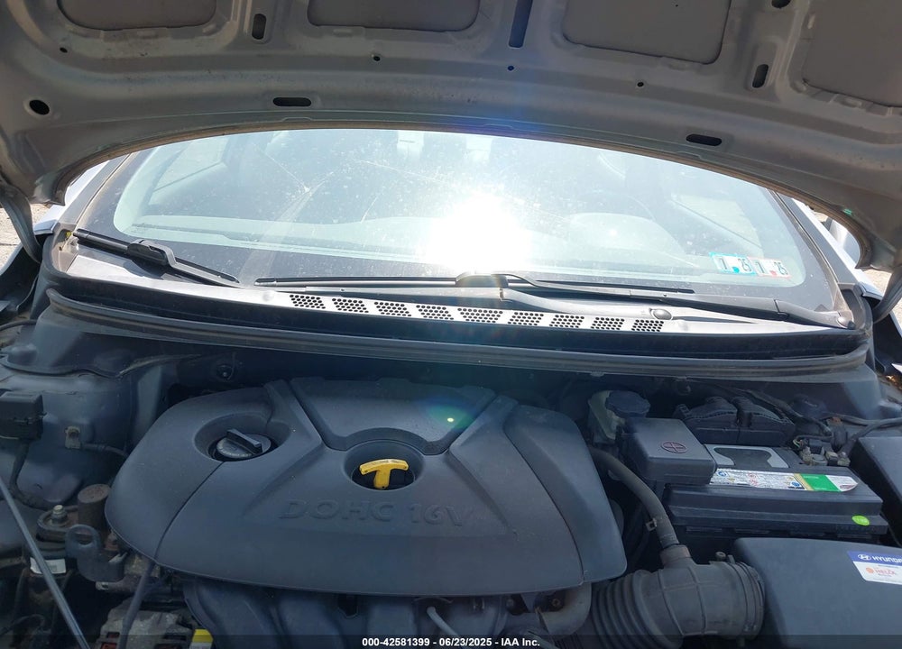 2011 HYUNDAI ELANTRA VIN: KMHDH4AE7BU158600