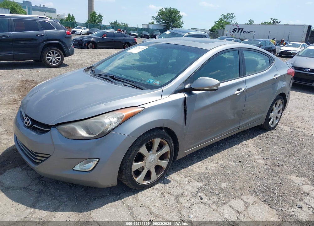 2011 HYUNDAI ELANTRA VIN: KMHDH4AE7BU158600