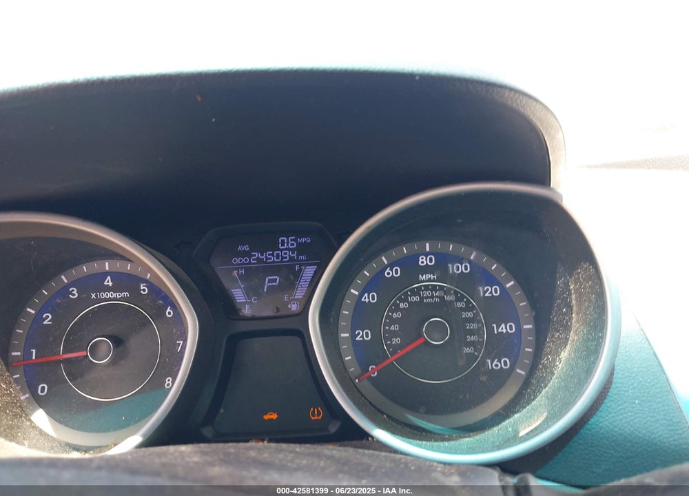 2011 HYUNDAI ELANTRA VIN: KMHDH4AE7BU158600