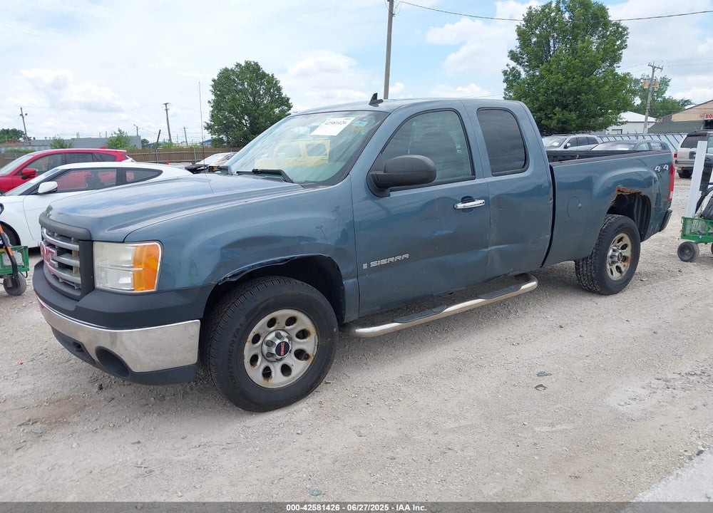 2008 GMC SIERRA 1500 WORK TRUCK VIN: 2GTEK19C081214098