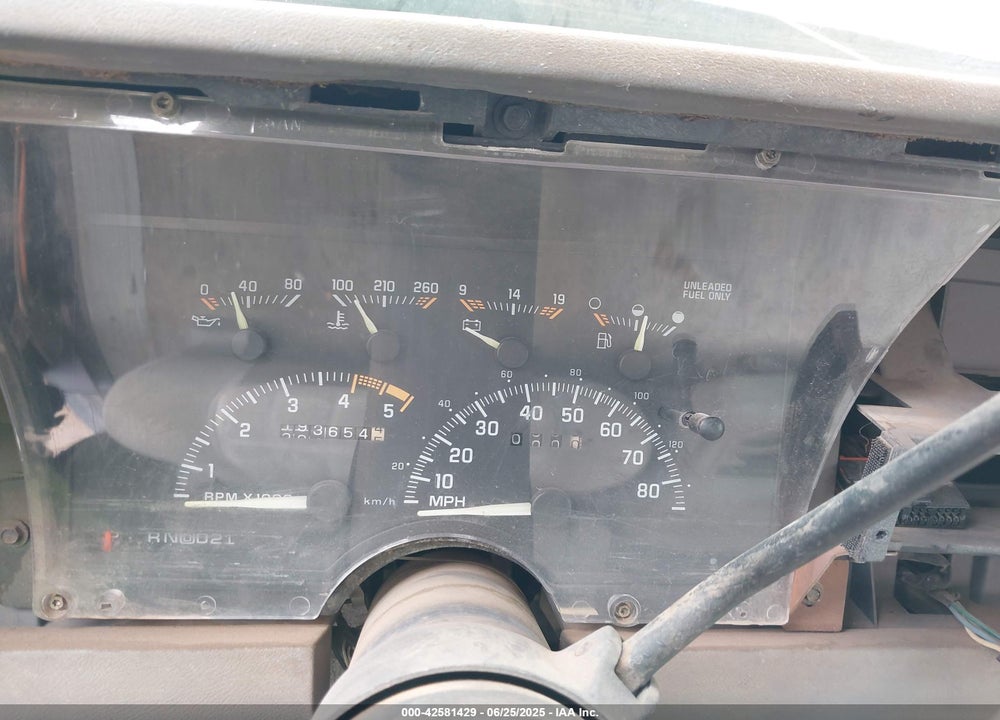 1994 CHEVROLET BLAZER K1500 VIN: 1GNEK18K0RJ376207