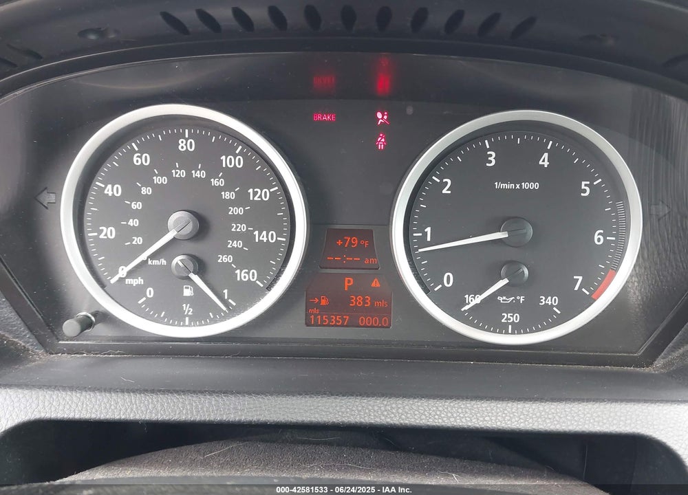 2007 BMW 650I VIN: WBAEK13527CN84615