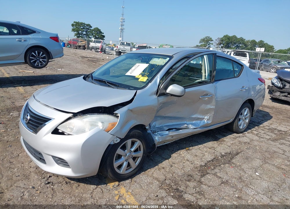 2014 NISSAN VERSA VIN: 3N1CN7AP8EL801579