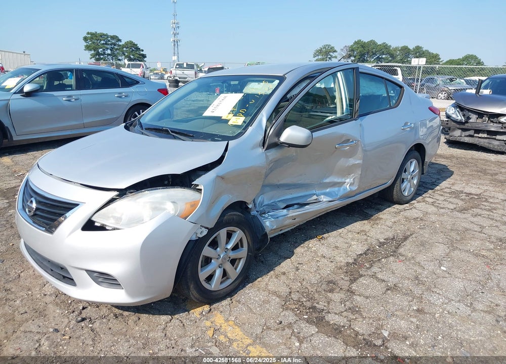 2014 NISSAN VERSA VIN: 3N1CN7AP8EL801579