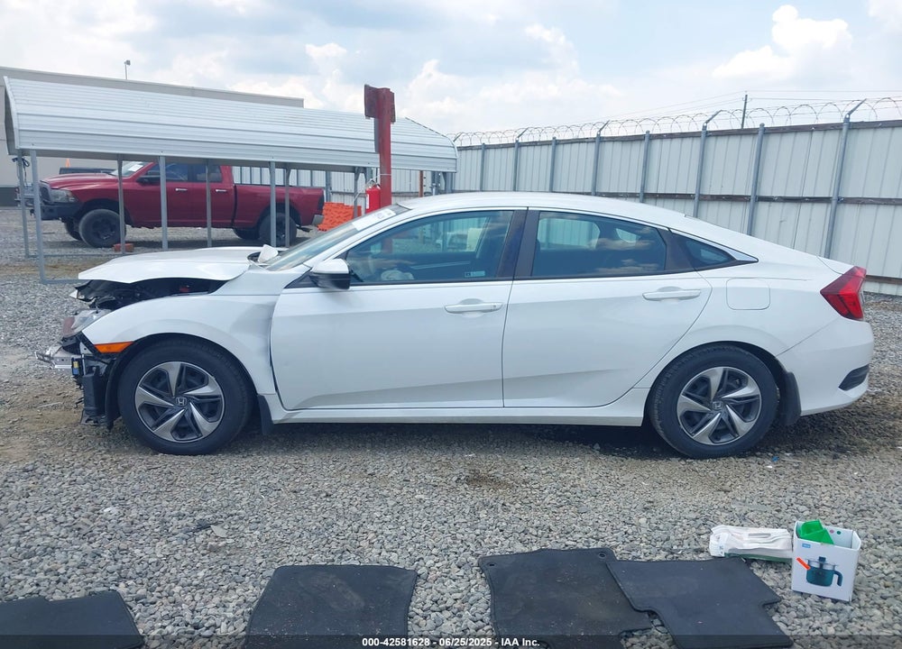 2021 HONDA CIVIC VIN: 2HGFC2F60MH544395