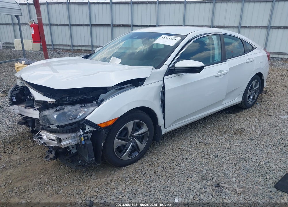 2021 HONDA CIVIC VIN: 2HGFC2F60MH544395