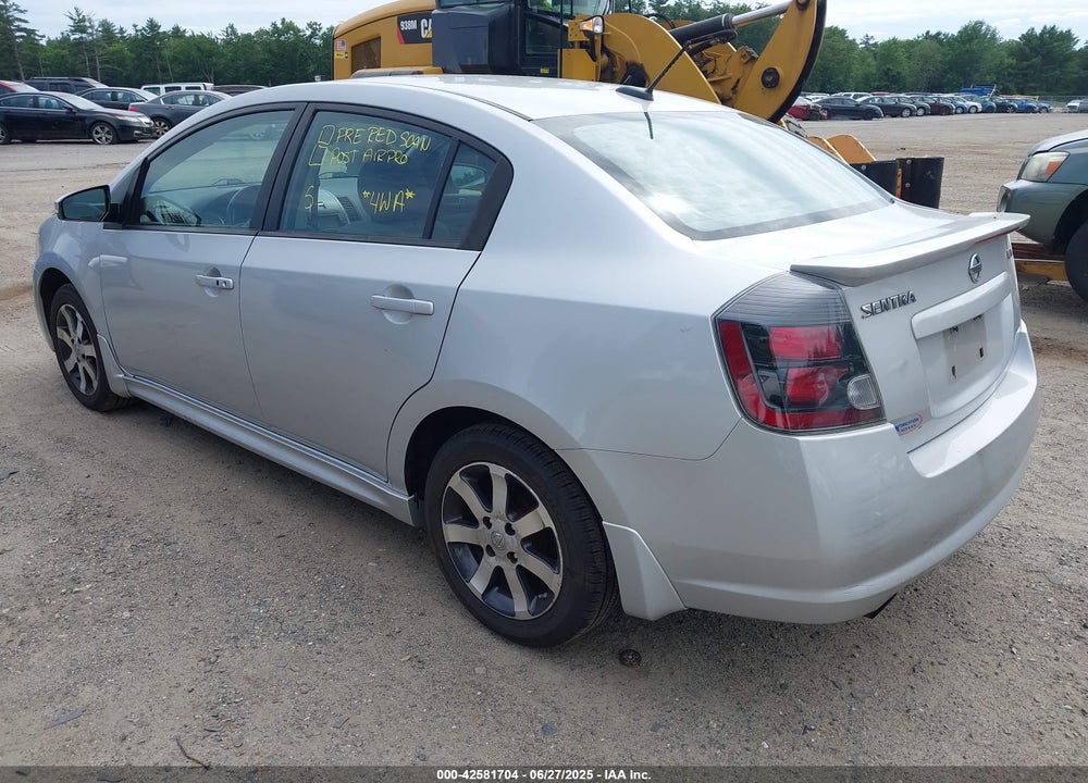 2012 NISSAN SENTRA 2.0 SR VIN: 3N1AB6AP6CL771005