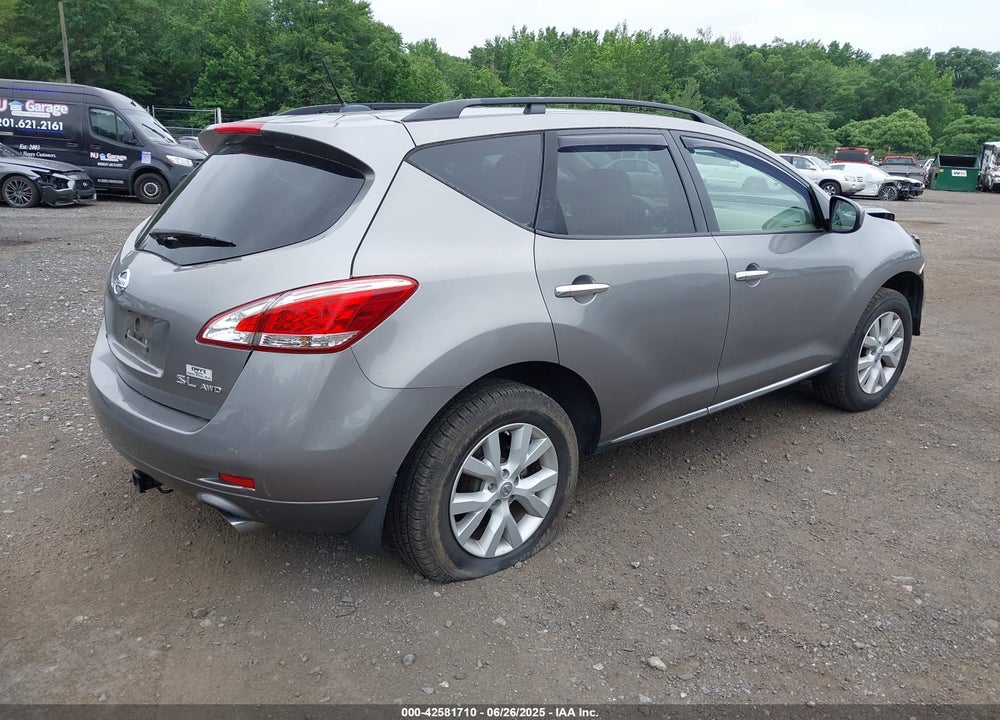 2012 NISSAN MURANO VIN: JN8AZ1MW8CW224069