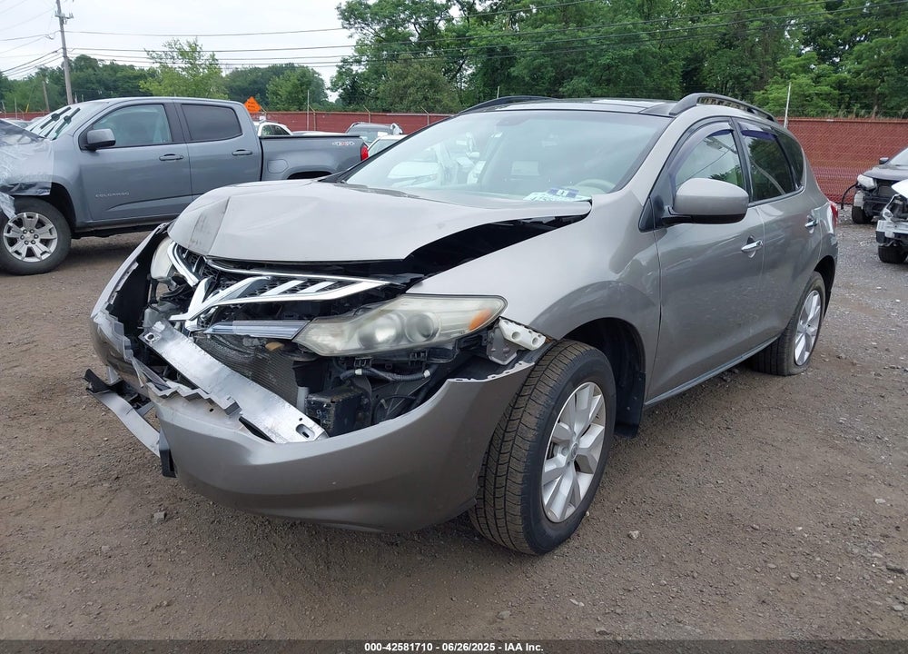2012 NISSAN MURANO VIN: JN8AZ1MW8CW224069