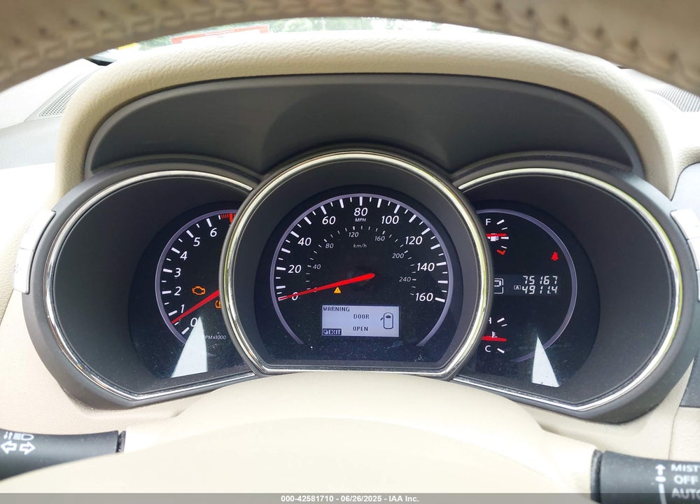 2012 NISSAN MURANO VIN: JN8AZ1MW8CW224069