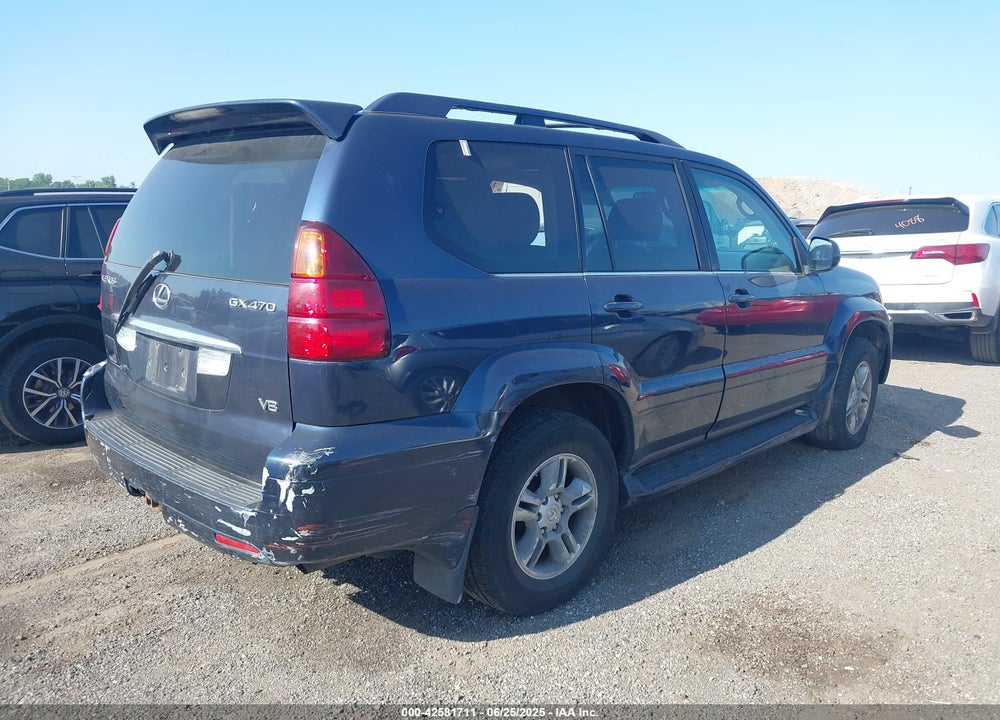 2004 LEXUS GX 470 VIN: JTJBT20X540040425