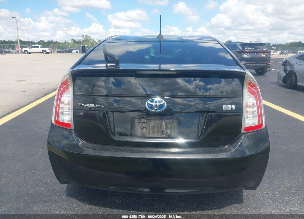 2013 TOYOTA PRIUS VIN: JTDKN3DU8D5624288