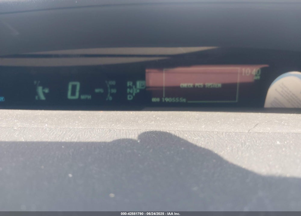 2013 TOYOTA PRIUS VIN: JTDKN3DU8D5624288