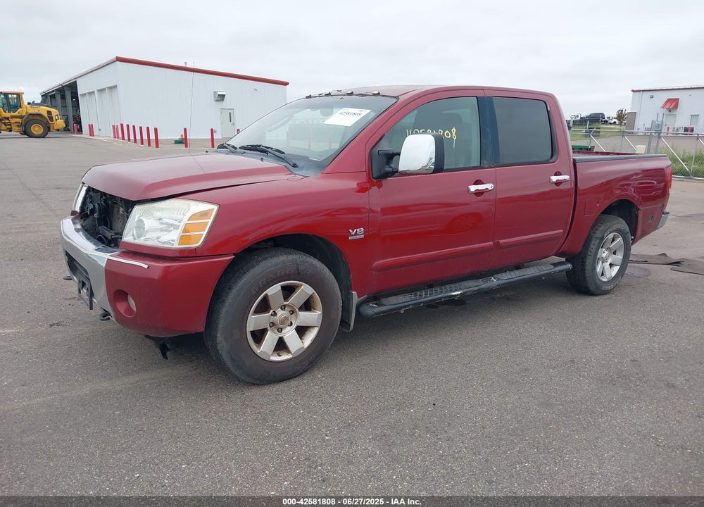 2004 NISSAN TITAN LE VIN: 1N6AA07B44N573238
